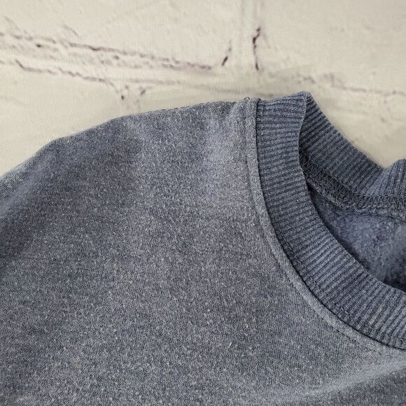 🔹️Disney Blue Mickey Mouse Long Sleeve Sweatshirt Medium - Picture 3 of 6